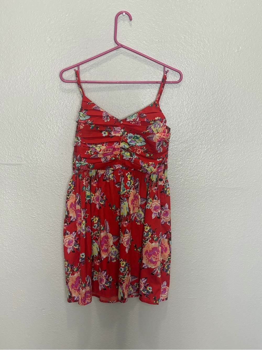 Roxy Red Floral Sundress